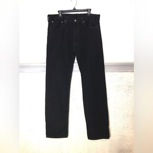 Levi Stratus & Co Mens 505 Black Jeans Size W38 L36
